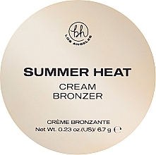 Kremowy bronzer do twarzy - BH Cosmetics Los Angeles Summer Heat Cream Bronzer — Zdjęcie N1