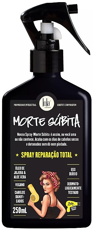 Spray do odbudowy włosów - Lola Cosmetics Morte Subita Total Repair Spray — Zdjęcie N1