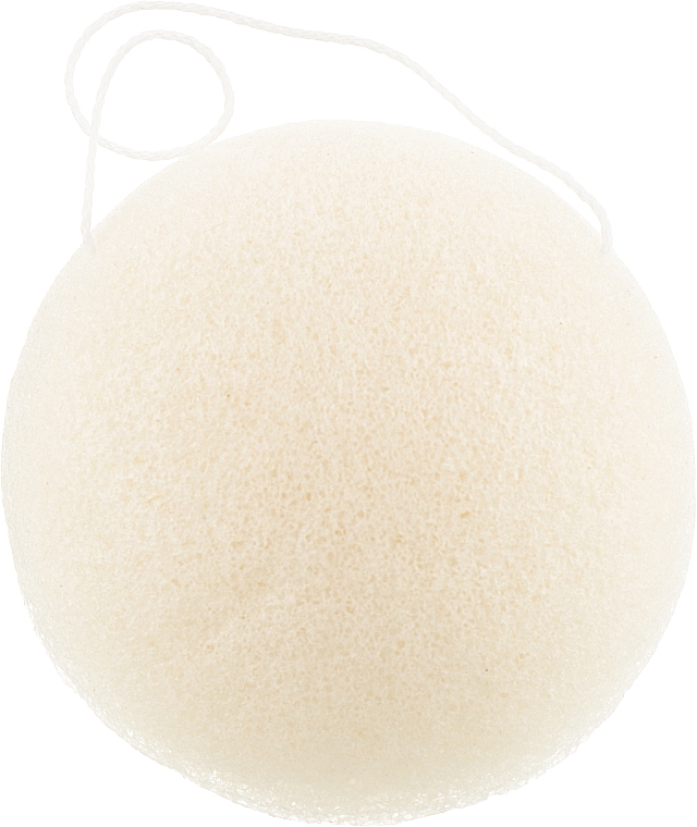 Gąbka do mycia skóry Kraft, biała - Cosmo Shop Konjac Sponge Craft Box