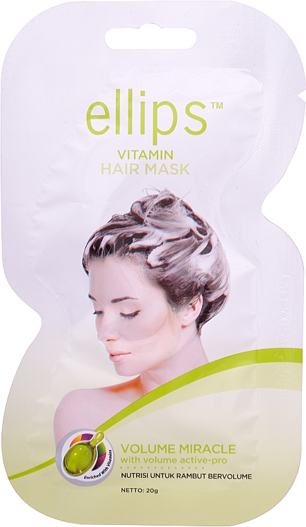 Maska do włosów Cudowna objętość - Ellips Vitamin Hair Mask Volume Miracle — Zdjęcie N1