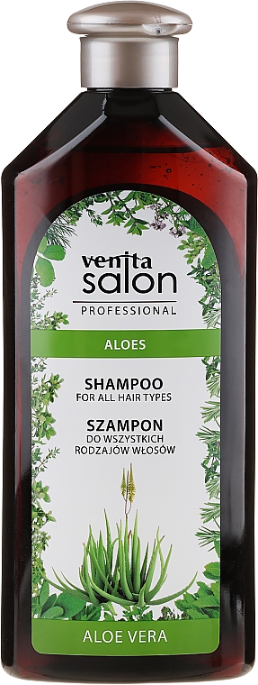 Szampon do wszystkich rodzajów włosów Aloes - Venita Salon Professional — Zdjęcie N1
