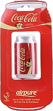 PRZECENA! Samochodowa zawieszka zapachowa Coca-Cola Vanilla - Airpure Car Vent Clip Air Freshener Coca-Cola Vanilla * — Zdjęcie N1
