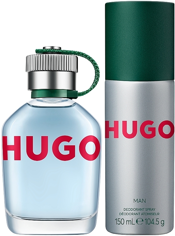 HUGO Man - Zestaw (edt/75ml+deo/150ml) — Zdjęcie N1