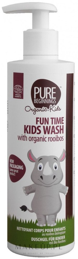 Żel do mycia ciała dla dzieci z organicznym rooibos - Pure Beginnings Organic Kids Fun Time Kids Wash — Zdjęcie 250 ml