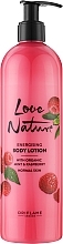 Kup Organiczny balsam do ciała z miętą i maliną - Oriflame Love Nature Energising Body Lotion with Organic Mint & Raspberry