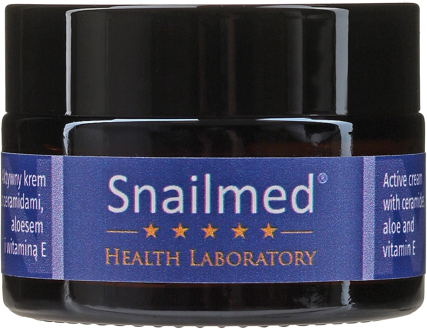 Nawilżająco-odbudowujący krem do twarzy dla mężczyzn - Snailmed Health Laboratory  — Zdjęcie N1