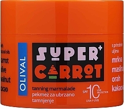 Marmolada marchewkowa przyspieszająca opalanie - Olival Super Carrot CPF10 UVA+UVB — Zdjęcie N1
