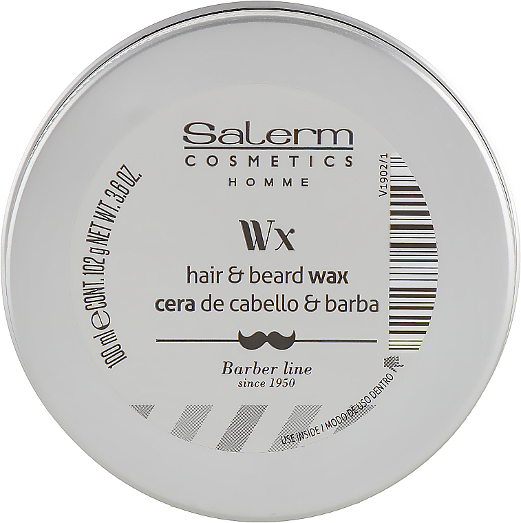 Wosk do włosów, brody i wąsów - Salerm Homme Hair and Beard Wax