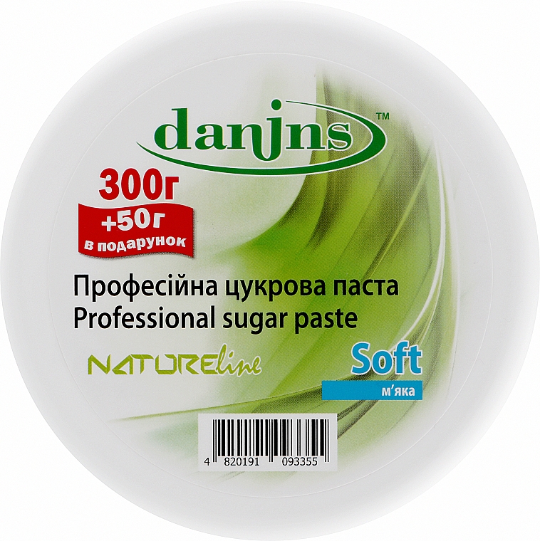 Pasta cukrowa do depilacji - Danins Professional Sugar Paste Soft — Zdjęcie N1