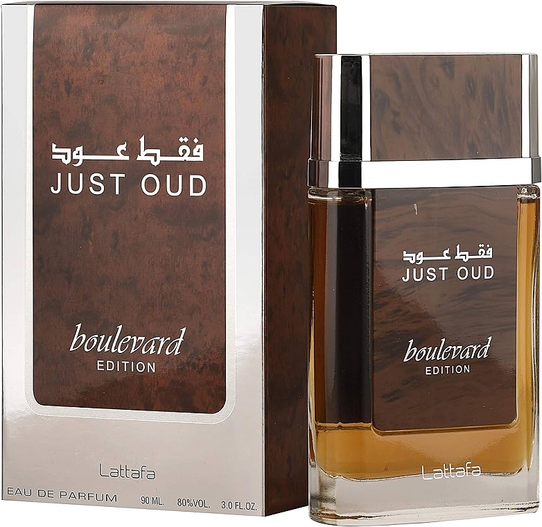 Lattafa Perfumes Just Oud Boulevard - Woda perfumowana  — Zdjęcie N1
