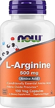 Kup L-arginina w kapsułkach - Now Foods L-Arginine Veg Capsules