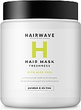 Maska do wszystkich rodzajów włosów z aloesem	 - HAIRWAVE Mask for Hair With Aloe Vera — Zdjęcie N3