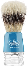 Kup Pędzel do golenia, 10218, niebieski - Omega