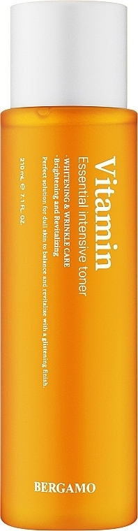 Witaminowy tonik do twarzy - Bergamo Vitamin Essential Intensive Skin Toner — Zdjęcie N1