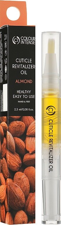 Regenerujący olejek do skórek Migdał - Colour Intense Cuticle Revitalizer Oil Almond — Zdjęcie N2