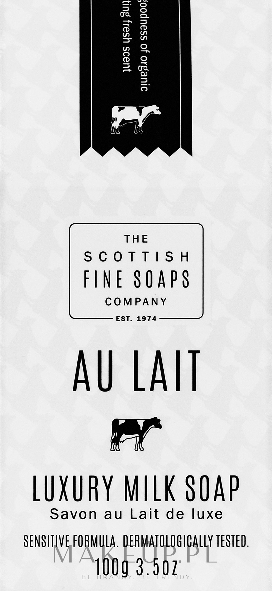 Mleczne mydło do rąk - Scottish Fine Soaps Au Lait Luxury Milk Soap — Zdjęcie 100 g