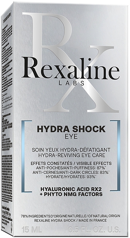 Supernawilżający krem pod oczy - Rexaline Hydra 3D Hydra-Eye Zone Cream — Zdjęcie N2