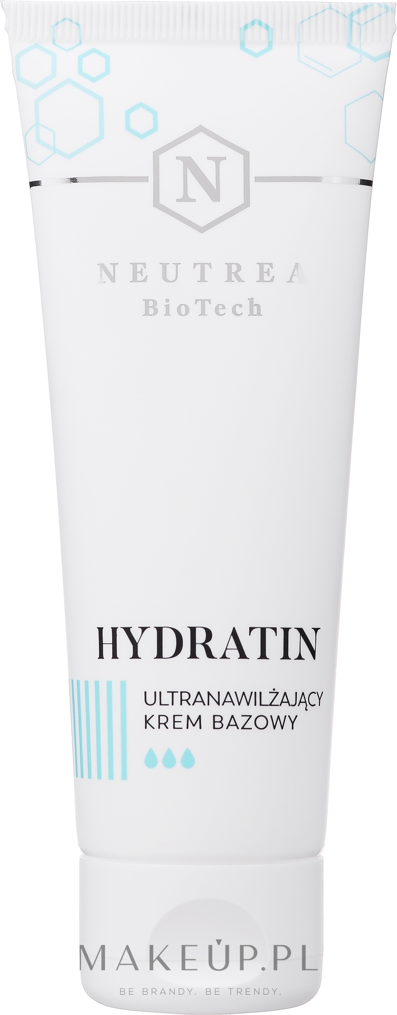 Ultra nawilżający krem bazowy do twarzy - Neutrea BioTech Hydratin Base Cream — Zdjęcie 75 ml