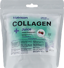 Kup Suplement diety dla skóry, włosów i paznokci Kolagen. Truskawki ze śmietaną - EntherMeal Nutrition Collagen Juice Dietary Supplement
