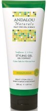 Kup Żel do stylizacji i połysku Słonecznik - Andalou Naturals Sunflower & Citrus Medium Hold Styling Gel