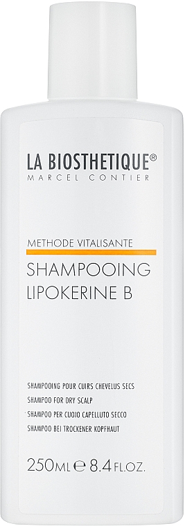 Szampon do suchej skóry głowy - La Biosthetique Methode Vitalisante Lipokerine Shampoo B — Zdjęcie N1