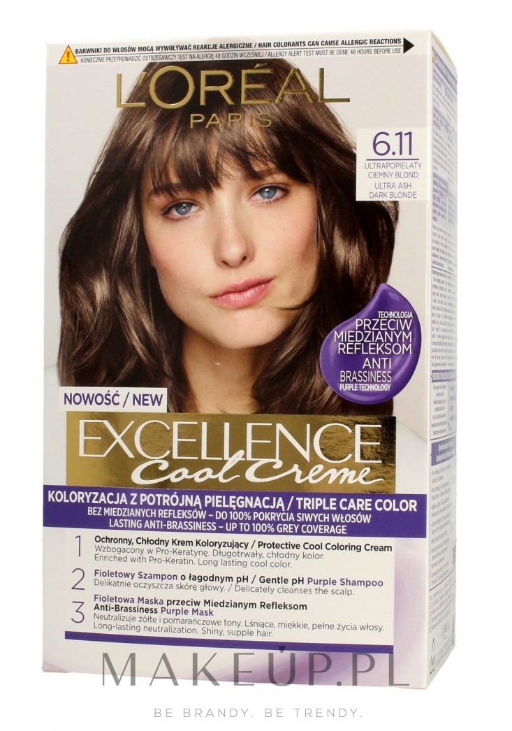 PRZECENA! Farba do włosów - L'Oreal Paris Excellence Crème * — Zdjęcie 6.11