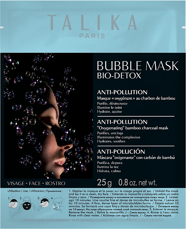Maska do twarzy - Talika Bubble Mask Bio-Detox  — Zdjęcie N1