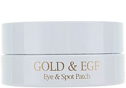 Hydrożelowe płatki pod oczy ze złotem - Petitfee & Koelf Gold&EGF Eye&Spot Patch  — Zdjęcie N3