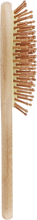 Bambusowa szczotka do włosów - The Body Shop Oval Bamboo Pin Hairbrush — Zdjęcie N2