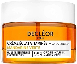 Witaminowy krem rozświetlający do twarzy - Decleor Green Mandarin Vitamin Glow Cream — Zdjęcie N1