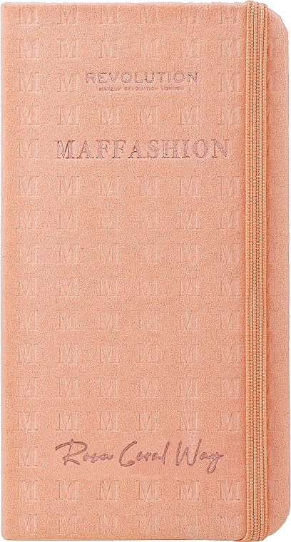 Paletka kremowych różów do policzków - Makeup Revolution x Maffashion Rosa Coral Way Cream Blush Duo