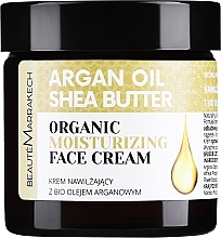 Nawilżający krem do twarzy z olejkiem arganowym - Beaute Marrakech Organic Moisturizing Face Cream — Zdjęcie N1