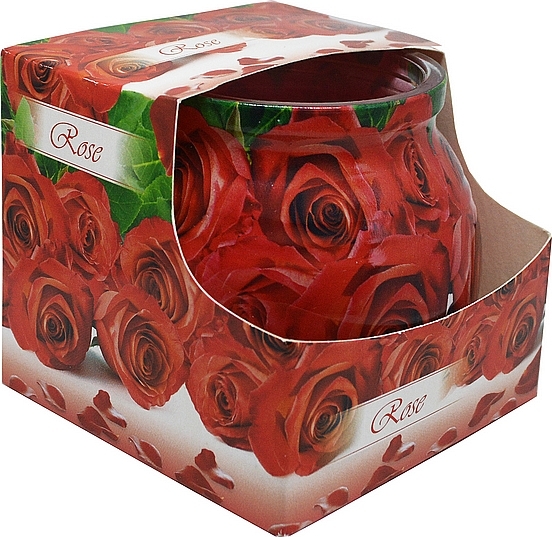 Świeca w szkle - Admit Candle In Glass Cover Rose — Zdjęcie N1