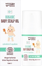 Organiczny olejek do skóry głowy dla niemowląt - Wooden Spoon Organic Baby Scalp Oil — Zdjęcie N2