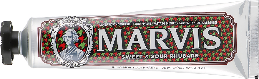 Pasta do zębów z ksylitolem - Marvis Sweet & Sour Rhubarb Toothpaste — Zdjęcie N2