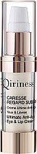 Absolutny przeciwzmarszczkowy krem do skóry wokół oczu i ust - Qiriness Caresse Regard Sublime Ultimate Anti-Age Eye & Lip Cream — Zdjęcie N2