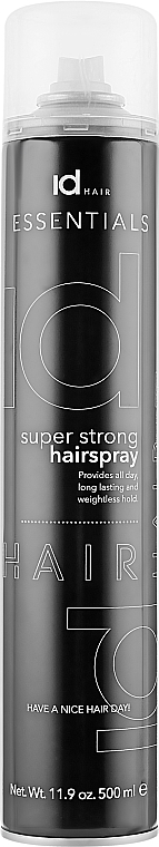 Supermocny lakier do włosów - idHair Super Strong Hair Spray — Zdjęcie N1