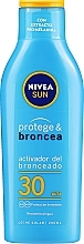 Kup Mleczko do opalania Ochrona i opalanie - NIVEA SUN Protect & Bronze Sun Milk SPF30