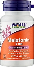 Kup Melatonina na zdrowy sen, 3 mg - Now Foods Melatonin
