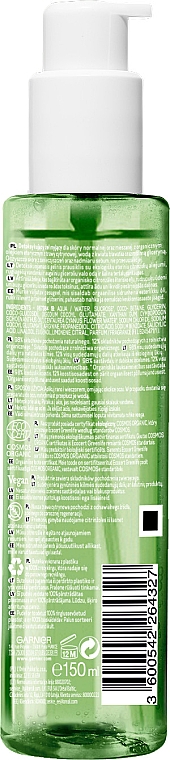 Detoksykujący żel myjący z trawą cytrynową - Garnier Bio Fresh Lemongrass Detox Gel Wash — Zdjęcie N3