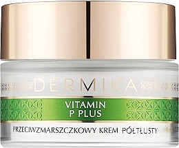 Kup Krem przeciwzmarszczkowy półtłusty - Dermika Vitamin P Plus Face Cream
