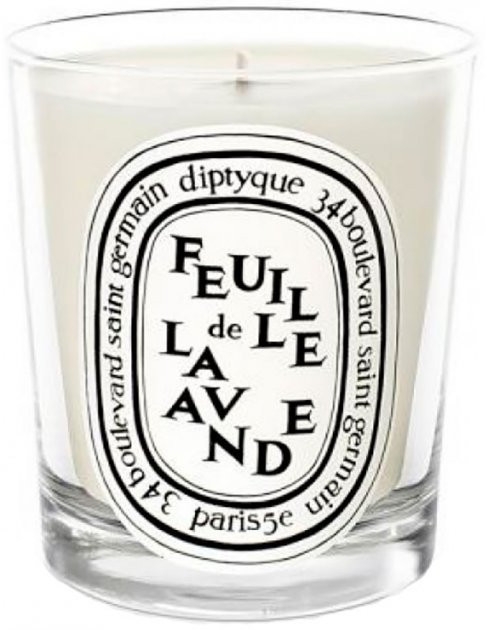 Świeca zapachowa - Diptyque Feuille de Lavande Candle  — Zdjęcie N1