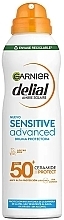 Kup Spray z filtrem przeciwsłonecznym z ceramidami - Garnier Delial Sensitive Advanced Protection Mist SPF50+ Ceramide Protect