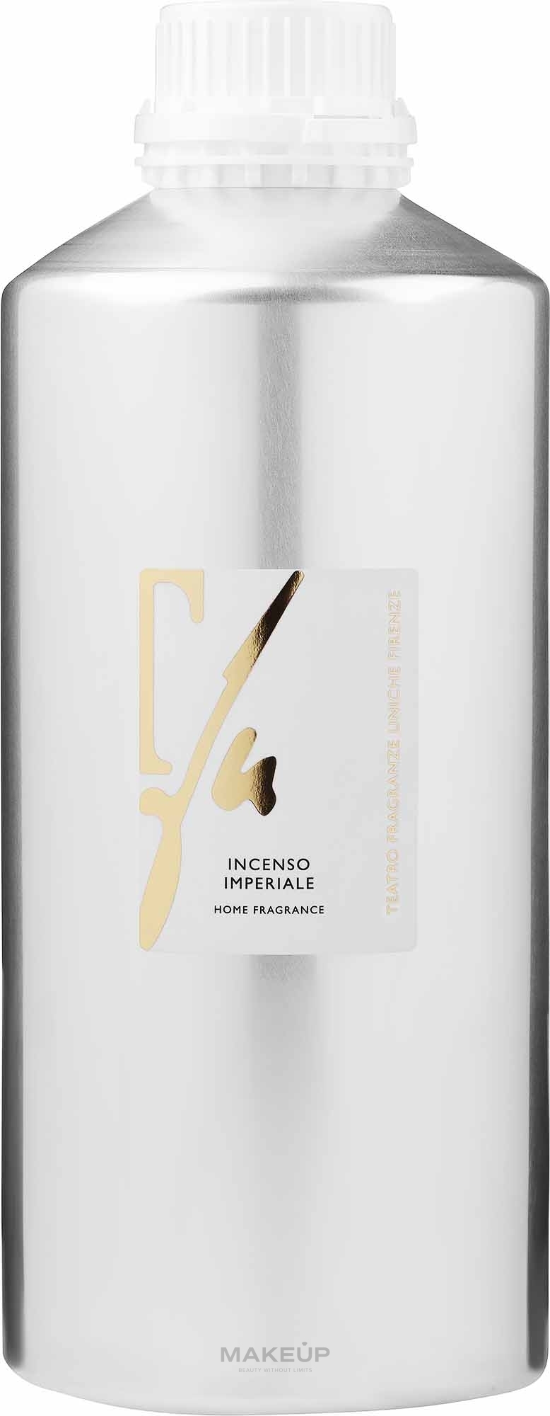 Wypełniacz dyfuzora zapachowego - Teatro Fragranze Uniche Incenso Imperiale Refill — Zdjęcie 2500 ml