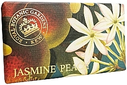 Mydło w kostce Jaśmin i brzoskwinia - The English Soap Company Kew Gardens Jasmine Peach Soap — Zdjęcie N1