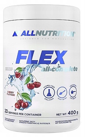 Kompleks na stawy i więzadła Wiśnia - AllNutrition Flex All Complete Cherry — Zdjęcie N1