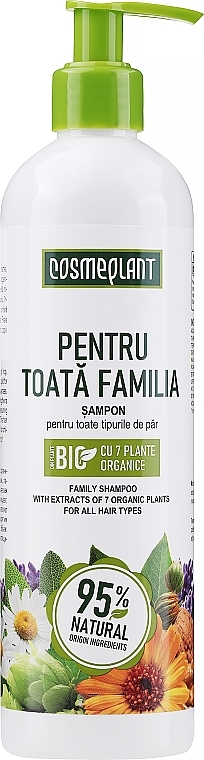 Łagodny szampon dla całej rodziny - Viorica Cosmeplant