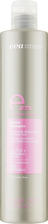 Szampon do włosów farbowanych - Eva Professional E-Line Colour Shampoo — Zdjęcie N1