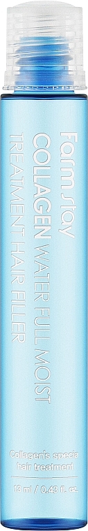 Regenerująca ampułka do włosów zniszczonych - FarmStay Collagen Water Full Moist Treatment Hair Filler — Zdjęcie N1
