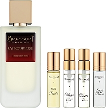 Brecourt L'Amoureuse - Zestaw (edp/100ml + edp/2x7ml + edp/2x5ml) — Zdjęcie N1